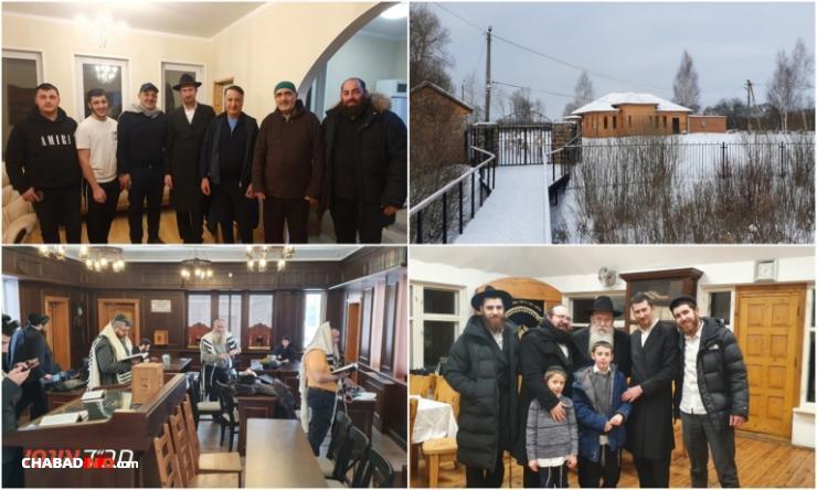 Moscow Community Moscow Community Spends Uplifting Shabbos In The Town of Lubavitch ...