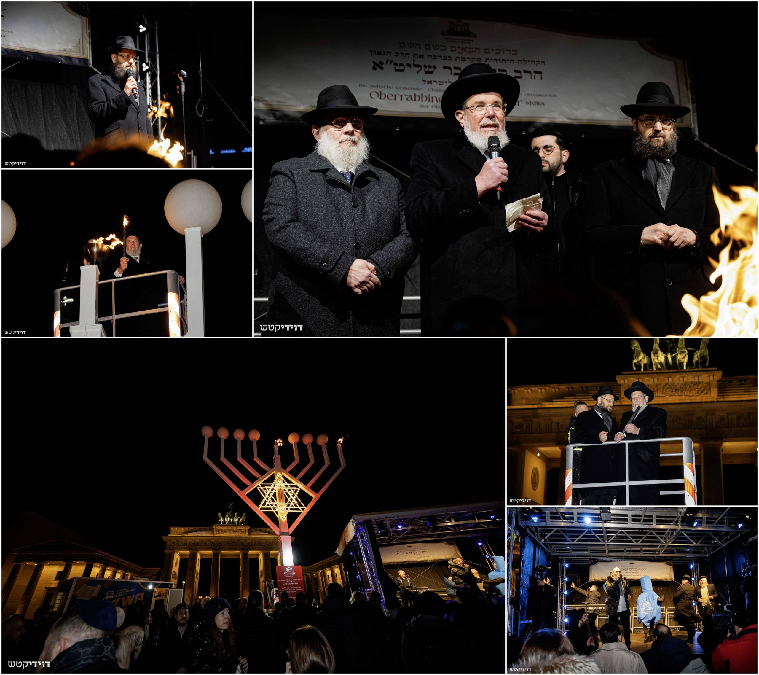 Fighting Hate With Light: German President Joins Israel’s Chief Rabbi ...