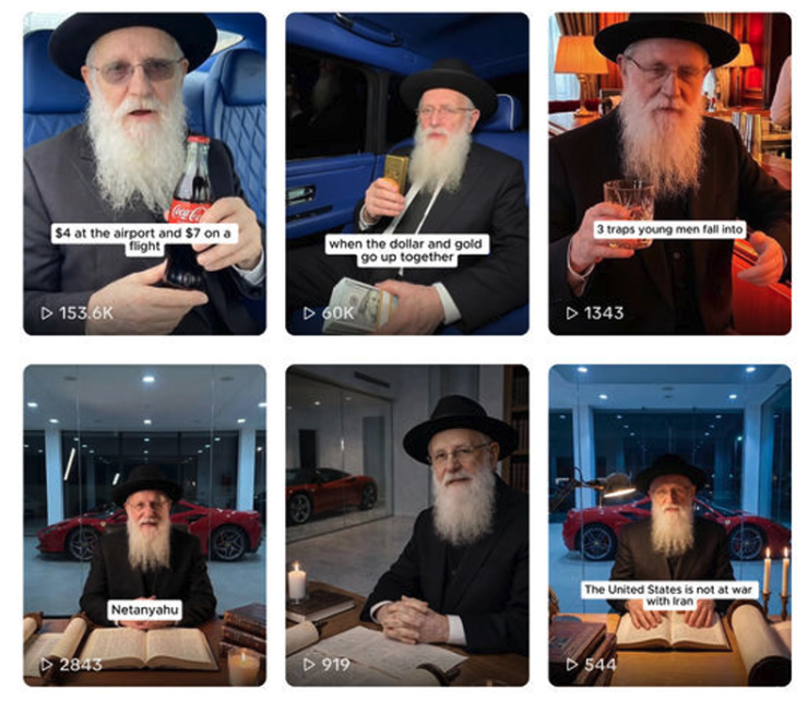 Fake AI ‘Rabbis’ Push Antisemitic Conspiracies to Millions Online ...